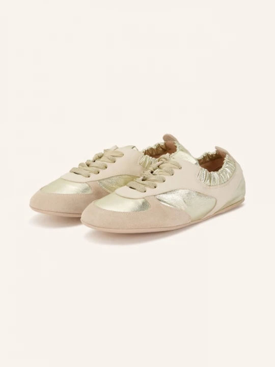 Obrázek produktu Agl Tenisky Hoola Hoop Lace Up světle hnědá / zlatá