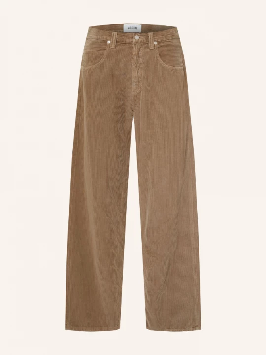 Obrázek produktu Agolde Manšestrové Kalhoty Regular Fit khaki