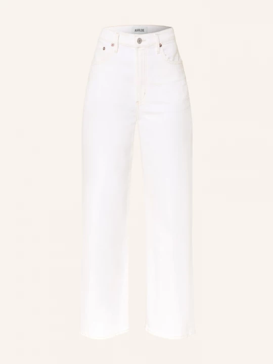 Obrázek produktu Agolde Zkrácené Džíny Harper Crop whwsh white wash (white milk)