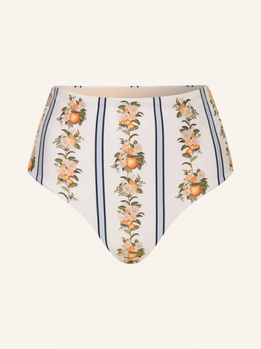 Obrázek produktu Agua By Agua Bendita Bikiny S Vysokým Pasem Magenta Valle krémová / černošedá / oranžová