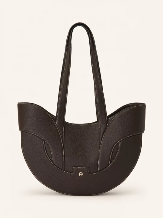 Obrázek produktu Aigner Shopper Sellina Large tmavě hnědá / zlatá