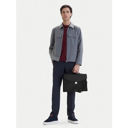 Obrázek produktu Aktovka Tommy Hilfiger Th Business Leather Computer Bag AM0AM14163 Černá