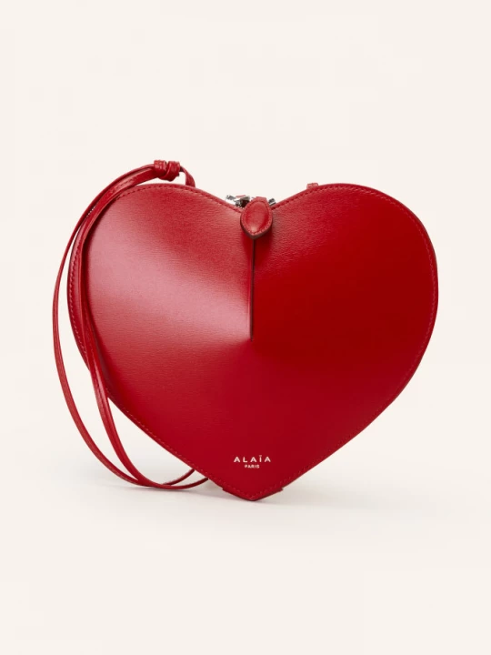 Obrázek produktu Alaïa Kabelka Přes Rameno Le Coeur tmavě červená