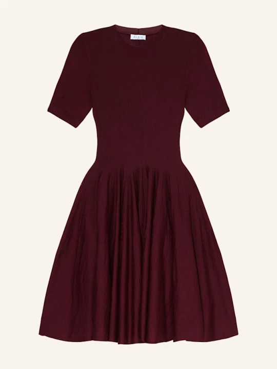 Obrázek produktu Alaïa Šaty Skater tmavě fialová ALAÏA