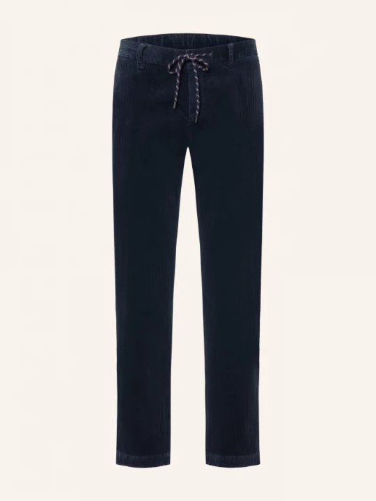 Obrázek produktu Alberto Manšestrové Kalhoty Jump V Joggingovém Stylu Slim Fit tmavě modrá