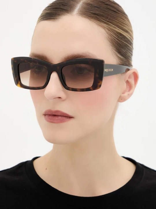 Obrázek produktu Alexander McQueen Sluneční brýle Alexander McQueen hnědá