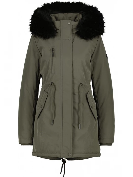 Obrázek produktu alife & kickin Zimní parka 'Kiersey'  olivová / černá