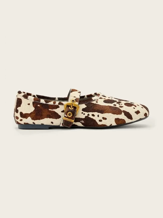 Obrázek produktu AllSaints baleríny kožené Sabine Shoe béžová