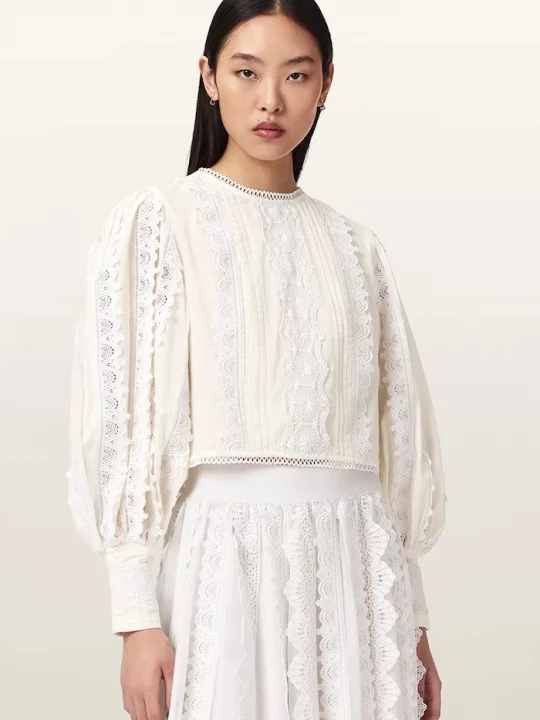 Obrázek produktu AllSaints Bavlněná halenka AllSaints HART