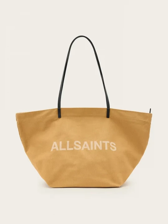 Obrázek produktu AllSaints Bavlněná kabelka AllSaints SERAFINA béžová