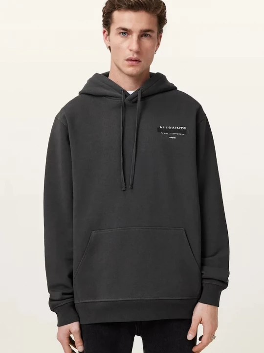 Obrázek produktu AllSaints Bavlněná mikina AllSaints REDACT černá