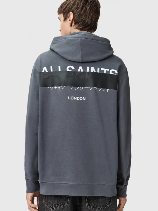 Obrázek produktu AllSaints Bavlněná mikina AllSaints REDACT modrá