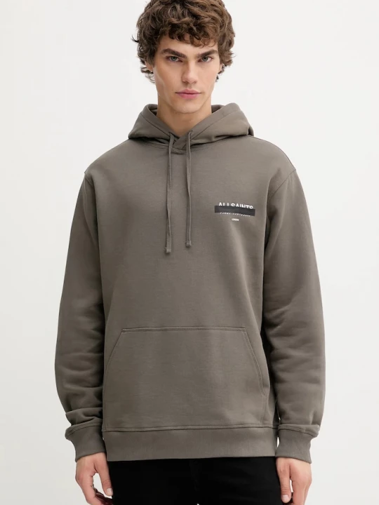 Obrázek produktu AllSaints Bavlněná mikina AllSaints REDACT zelená