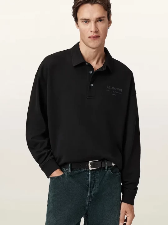 Obrázek produktu AllSaints Bavlněná mikina XANDER černá