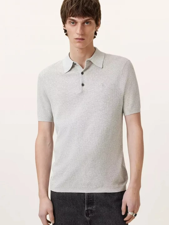 Obrázek produktu AllSaints Bavlněné polo tričko AllSaints AUBREY SS