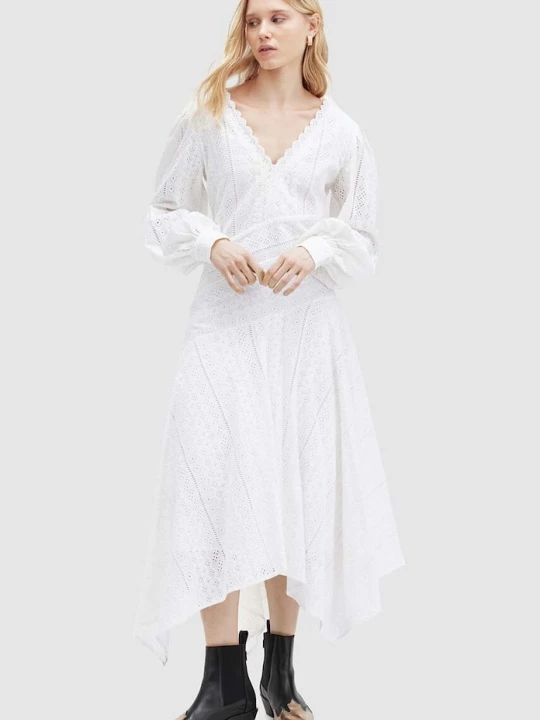 Obrázek produktu AllSaints Bavlněné šaty AVIANA BRODERIE DRES
