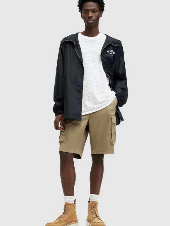 Obrázek produktu AllSaints Bavlněné šortky AllSaints SLANE SHORT béžová