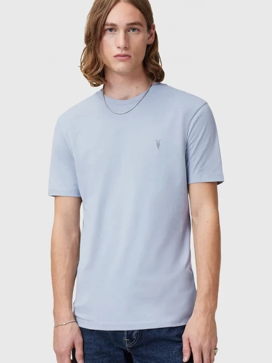 Obrázek produktu AllSaints Bavlněné tričko AllSaints BRACE modrá