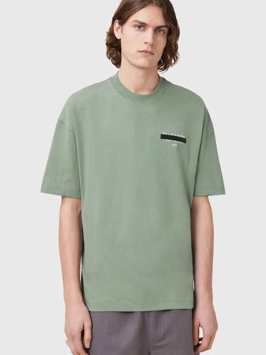 Obrázek produktu AllSaints Bavlněné tričko AllSaints REDACT SS CREW zelená