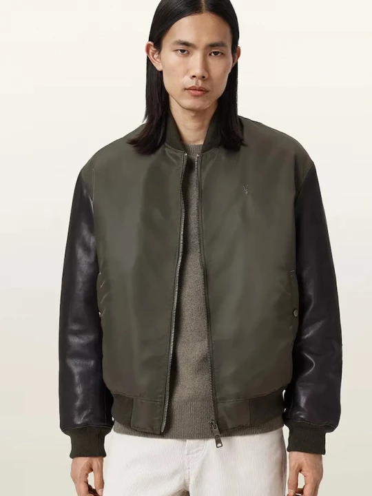 Obrázek produktu AllSaints Bomber bunda AllSaints MYLER hnědá