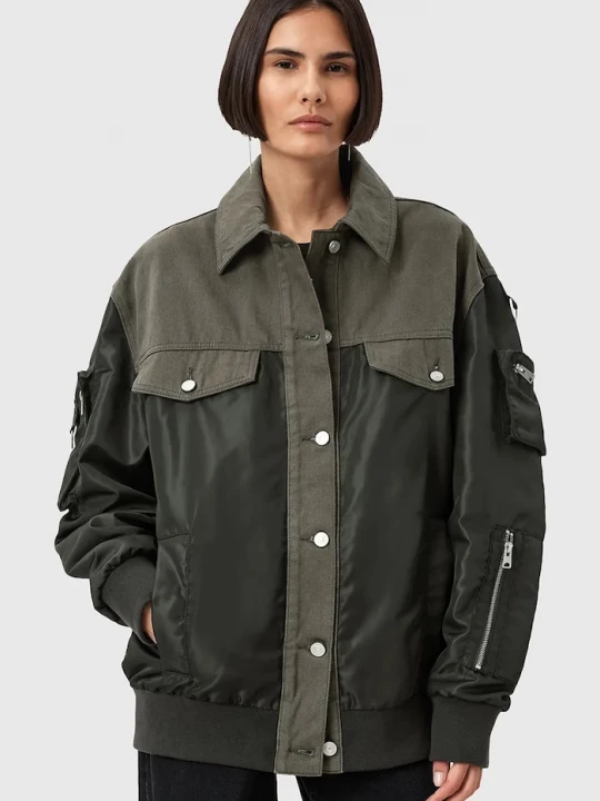 Obrázek produktu AllSaints Bomber bunda AllSaints VERITY zelená