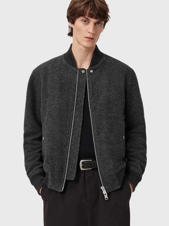 Obrázek produktu AllSaints Bomber bunda s příměsí vlny AllSaints