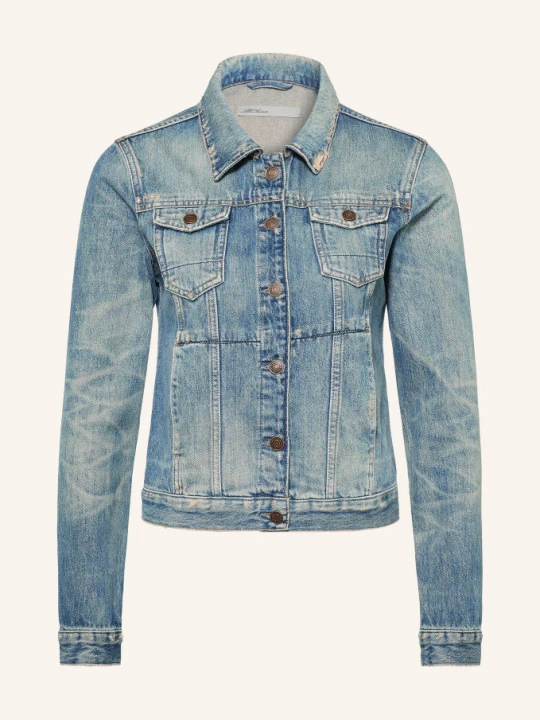 Obrázek produktu Allsaints Džínová Bunda Fitted Trucker 2999 vintage indigo