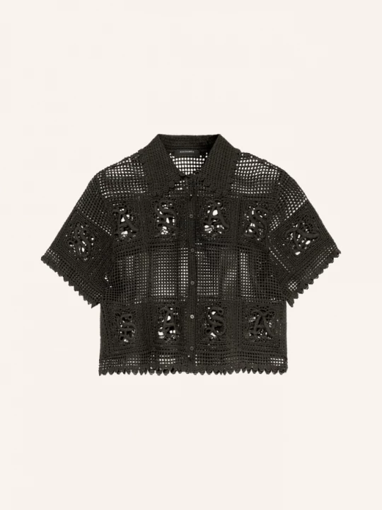 Obrázek produktu Allsaints Háčkovaná Blůza Kyra černá