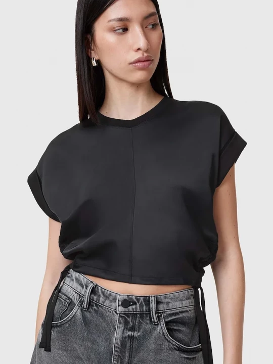 Obrázek produktu AllSaints halenka dámská MIRA SATIN černá