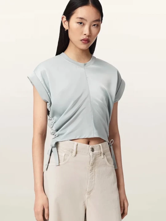 Obrázek produktu AllSaints halenka dámská MIRA SATIN modrá