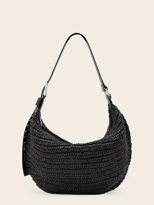Obrázek produktu AllSaints hobo kabelka dámská LUNA černá