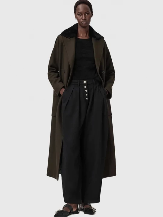 Obrázek produktu AllSaints Kabát s příměsí vlny AllSaints zelená
