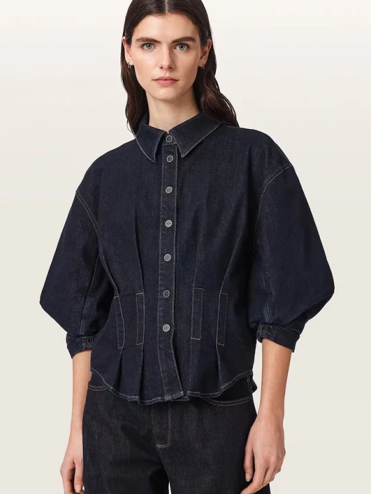 Obrázek produktu AllSaints košile dámská džínová NANCY námořnická modř