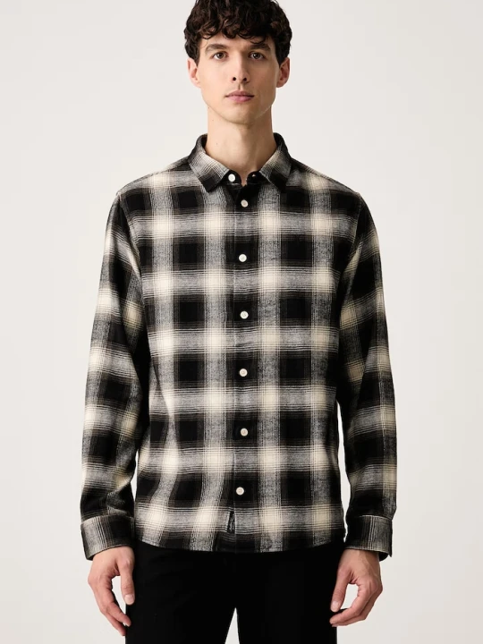 Obrázek produktu AllSaints košile pánská bavlněná BASELINE zelená