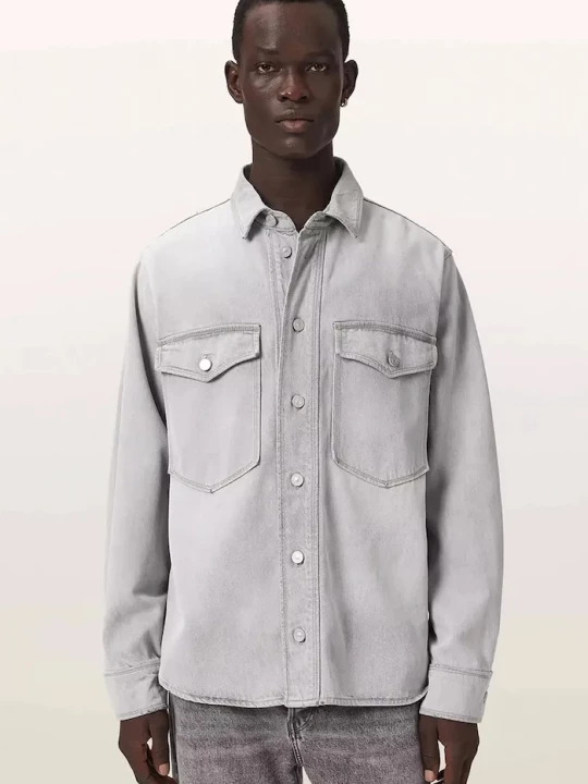 Obrázek produktu AllSaints košile pánská džínová ALBIN
