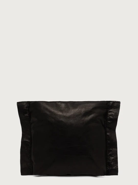 Obrázek produktu AllSaints Kosmetická taštička dámská kožená LUTECE černá