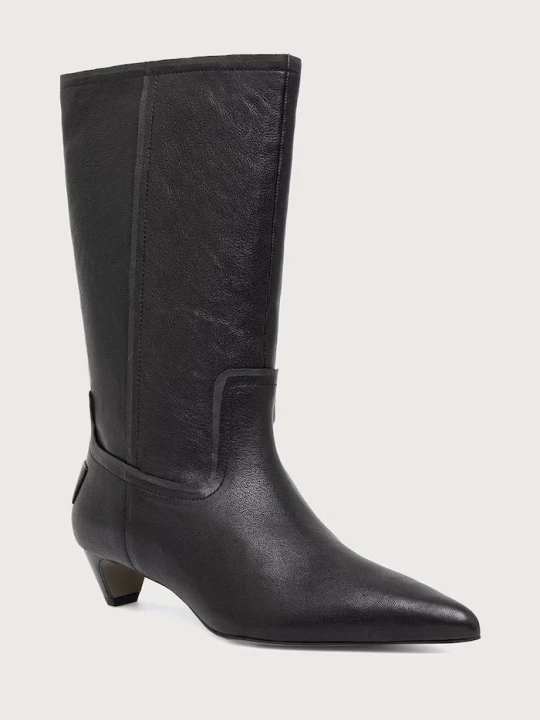 Obrázek produktu AllSaints kotníkové boty dámské kožené Veda Boot černá