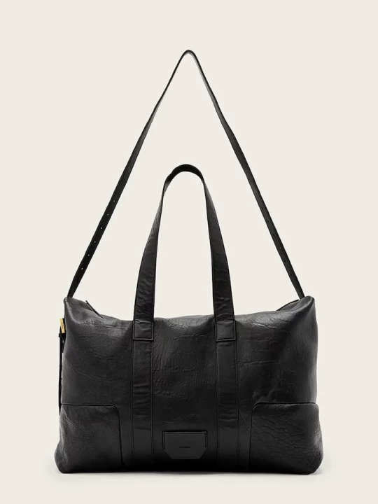 Obrázek produktu AllSaints Kožená kabelka AllSaints černá