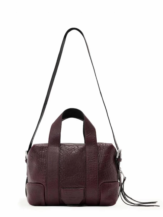 Obrázek produktu AllSaints Kožená kabelka AllSaints hnědá