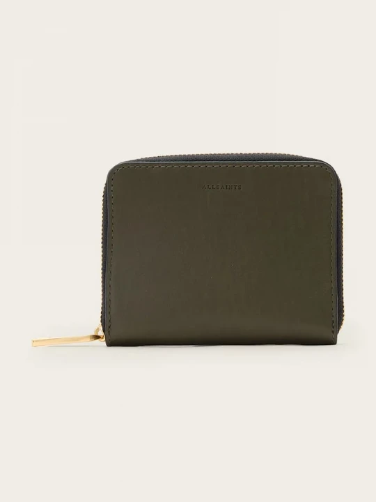 Obrázek produktu AllSaints Kožená peněženka AllSaints LENA HEX zelená