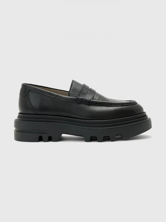 Obrázek produktu AllSaints Kožené mokasíny AllSaints Beth Lthr Loafer černá