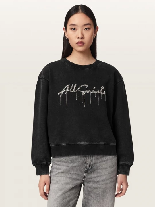 Obrázek produktu AllSaints Mikina 'Chains Pippa' černá