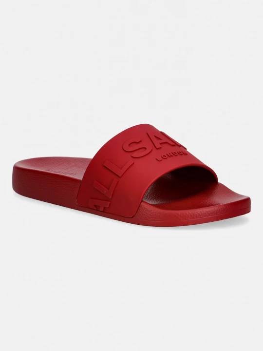 Obrázek produktu AllSaints Pantofle AllSaints Biggy Slider červená