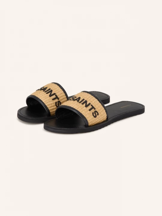 Obrázek produktu Allsaints Pantofle Hoxton černá / béžová