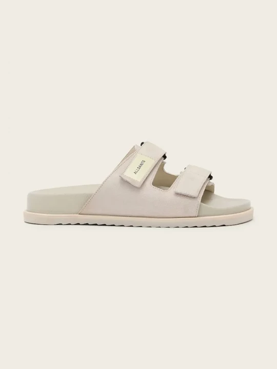 Obrázek produktu AllSaints pantofle pánské semišové Vex Sandal béžová