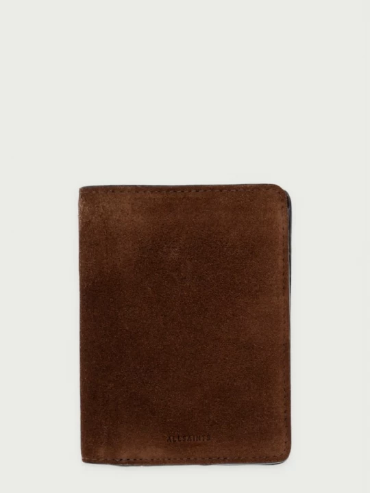 Obrázek produktu AllSaints Peněženka pánská semišová BARTLETTE S hnědá