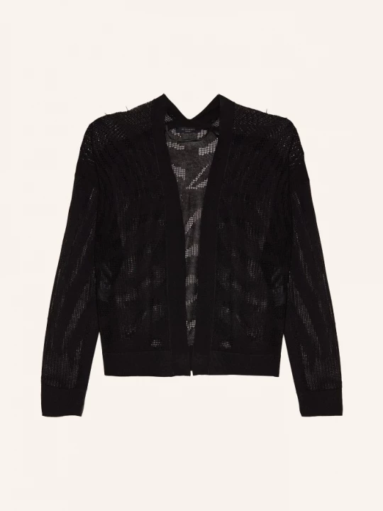 Obrázek produktu Allsaints Pletený Přehoz Misha černá