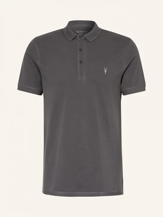 Obrázek produktu Allsaints Polokošile Z Piké Reform Slim Fit tmavě šedá