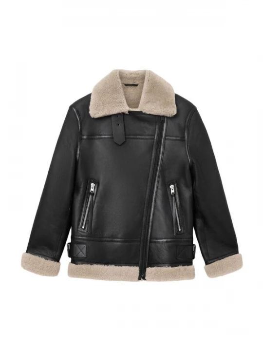 Obrázek produktu AllSaints Přechodná bunda 'SOLA' béžová / černá
