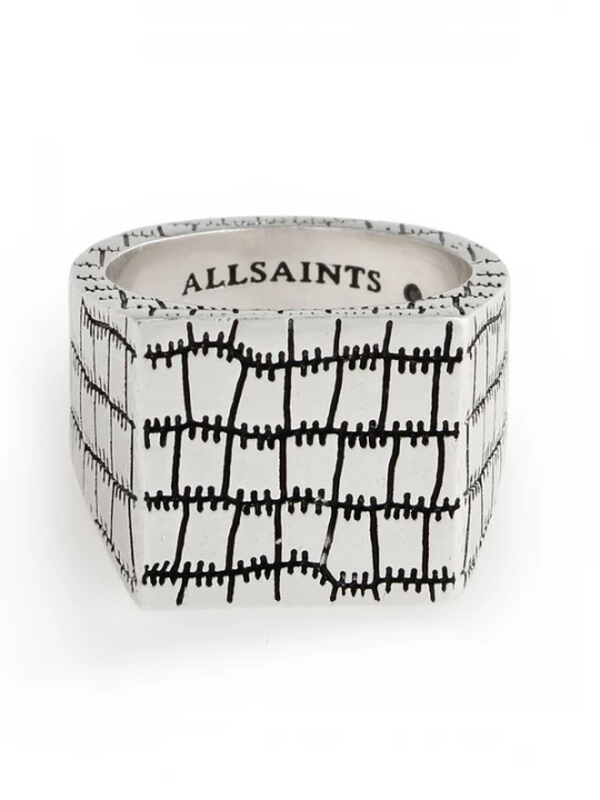 Obrázek produktu AllSaints Prsten 'Aveline' černá / stříbrná